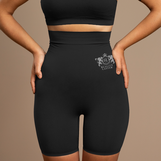Women's Reality Laster Biker Shorts High Waisted