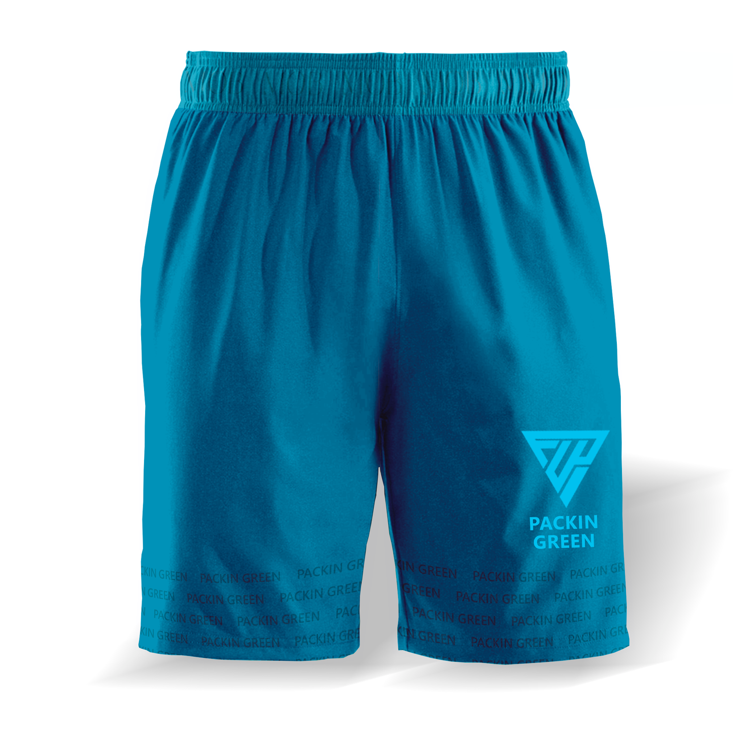 Men's Blue Packin Green Shorts