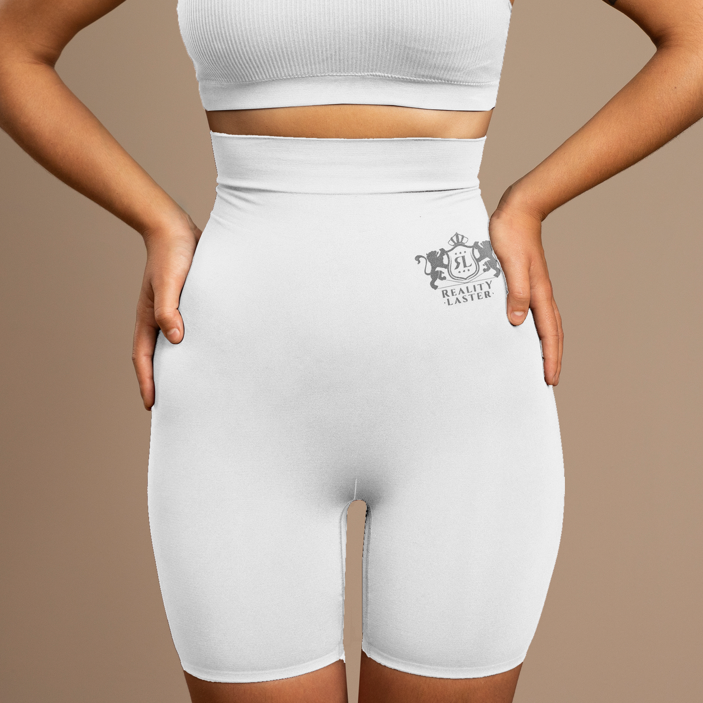 Women's Reality Laster Biker Shorts High Waisted