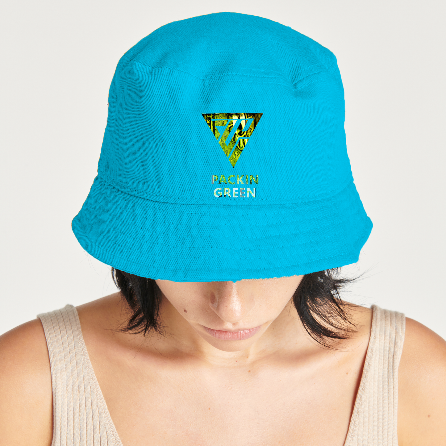 Women's Packing Green Bucket Hat