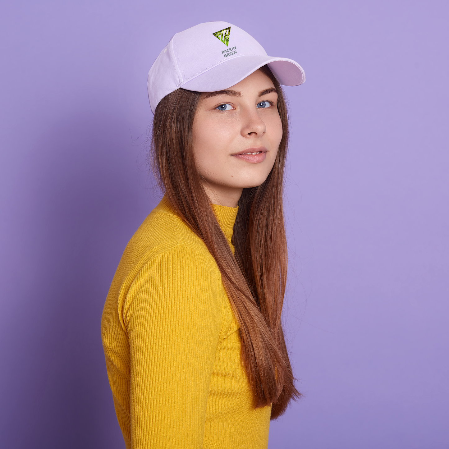 Woman's Packing Green Snap Back Baseball Cap