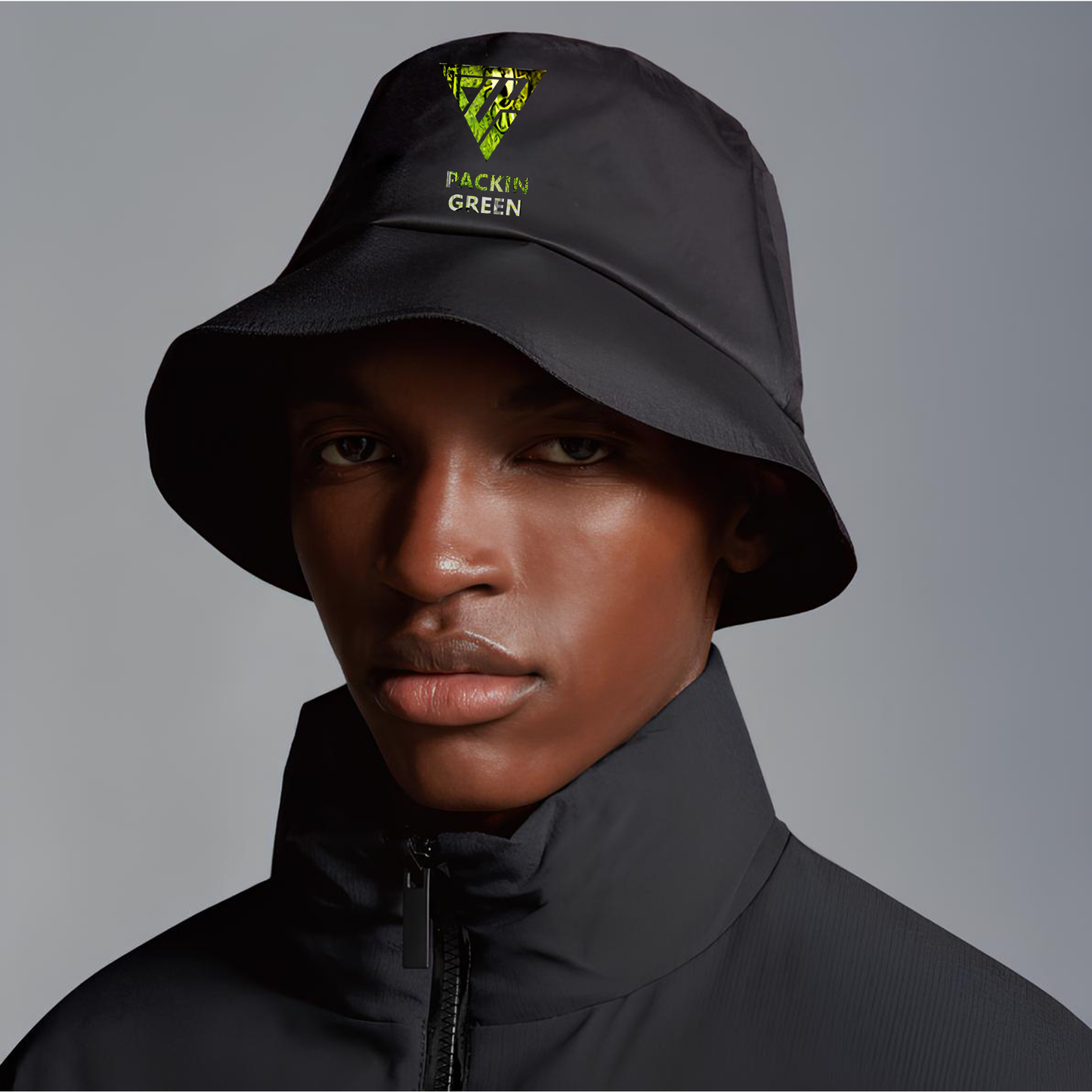 Men's Packing Green Bucket Hat