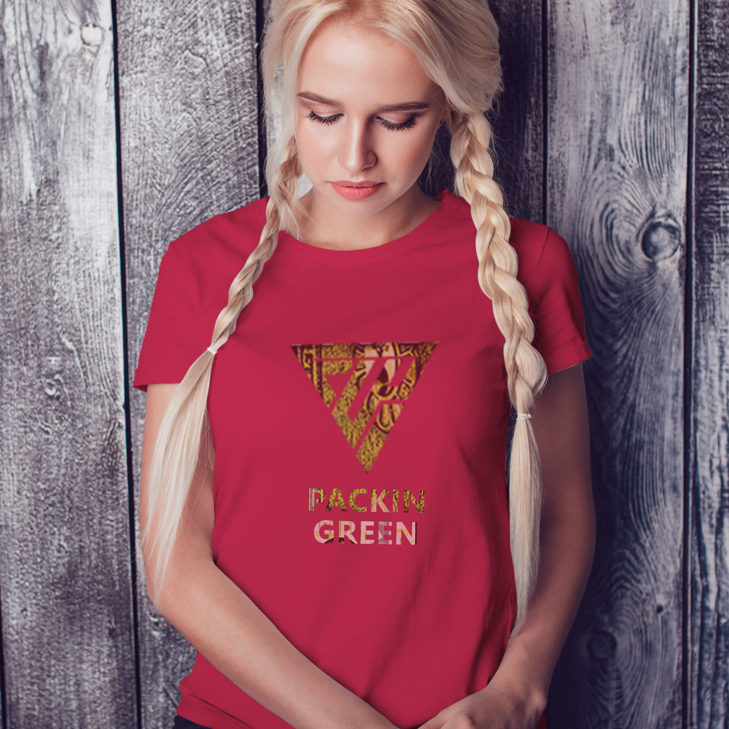 Women's Packin Green Tee Shirts