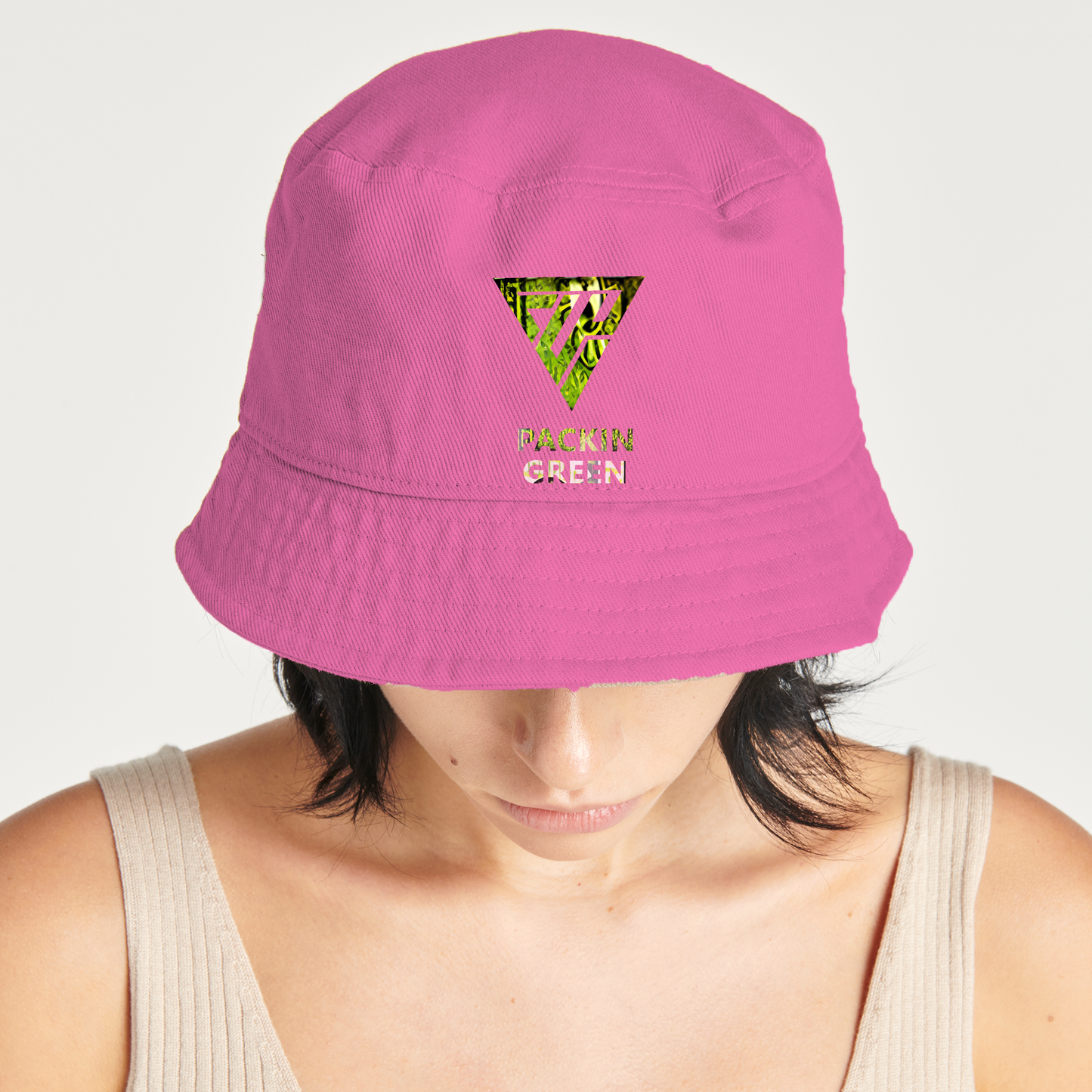 Women's Packing Green Bucket Hat