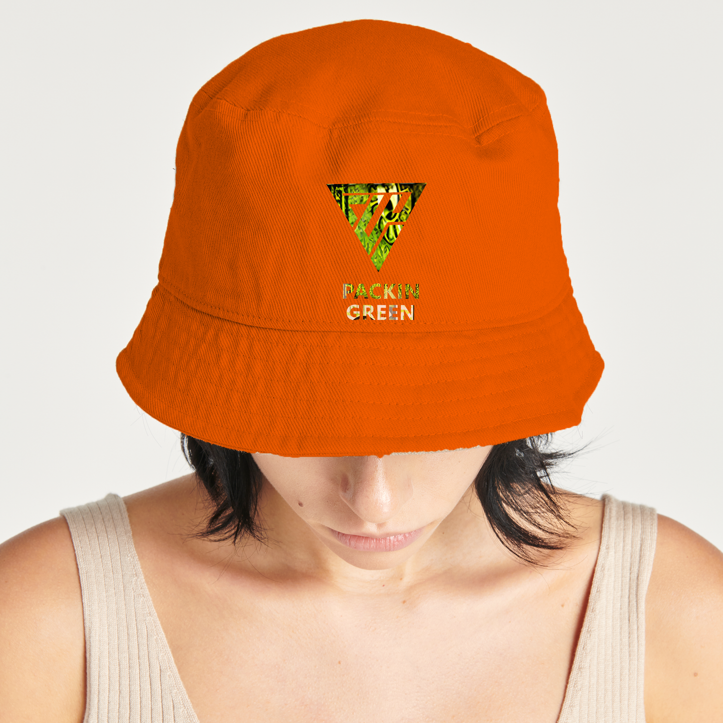 Women's Packing Green Bucket Hat