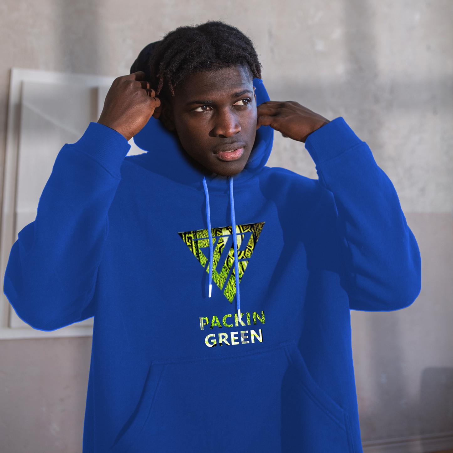 Men's Packing Green Hoodie/Pullover