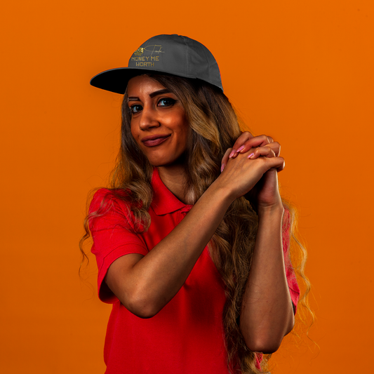 Women's Money Me Worth Snap Back Baseball Cap