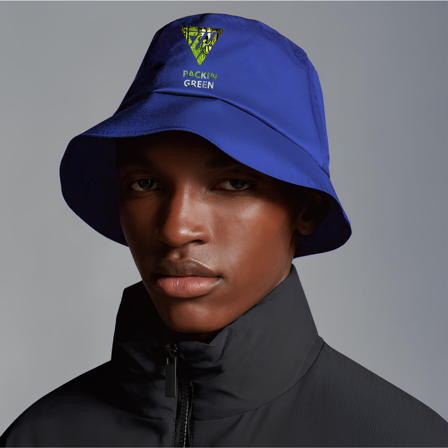 Men's Packing Green Bucket Hat