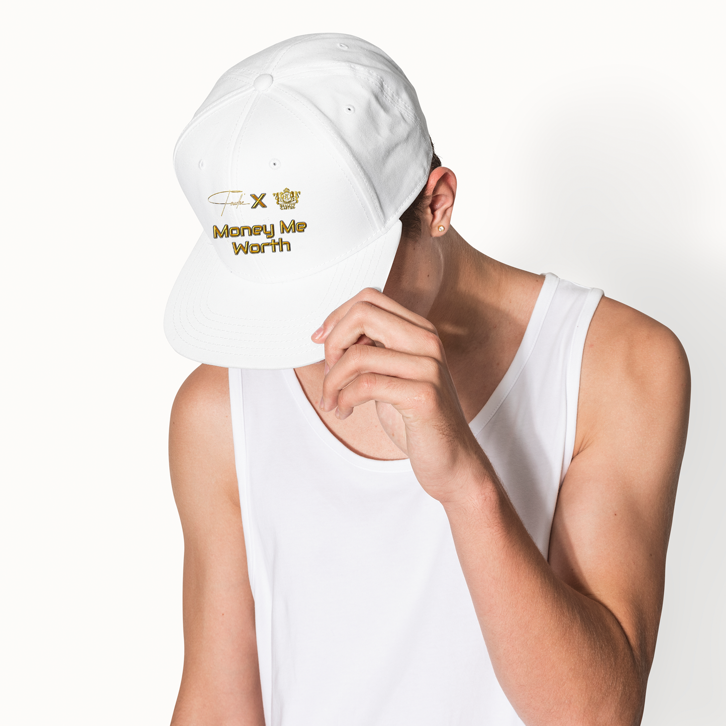 Men's Money Me Worth Snap Back Baseball Cap