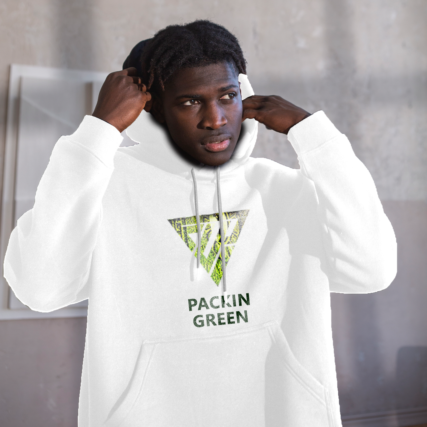 Men's Packing Green Hoodie/Pullover