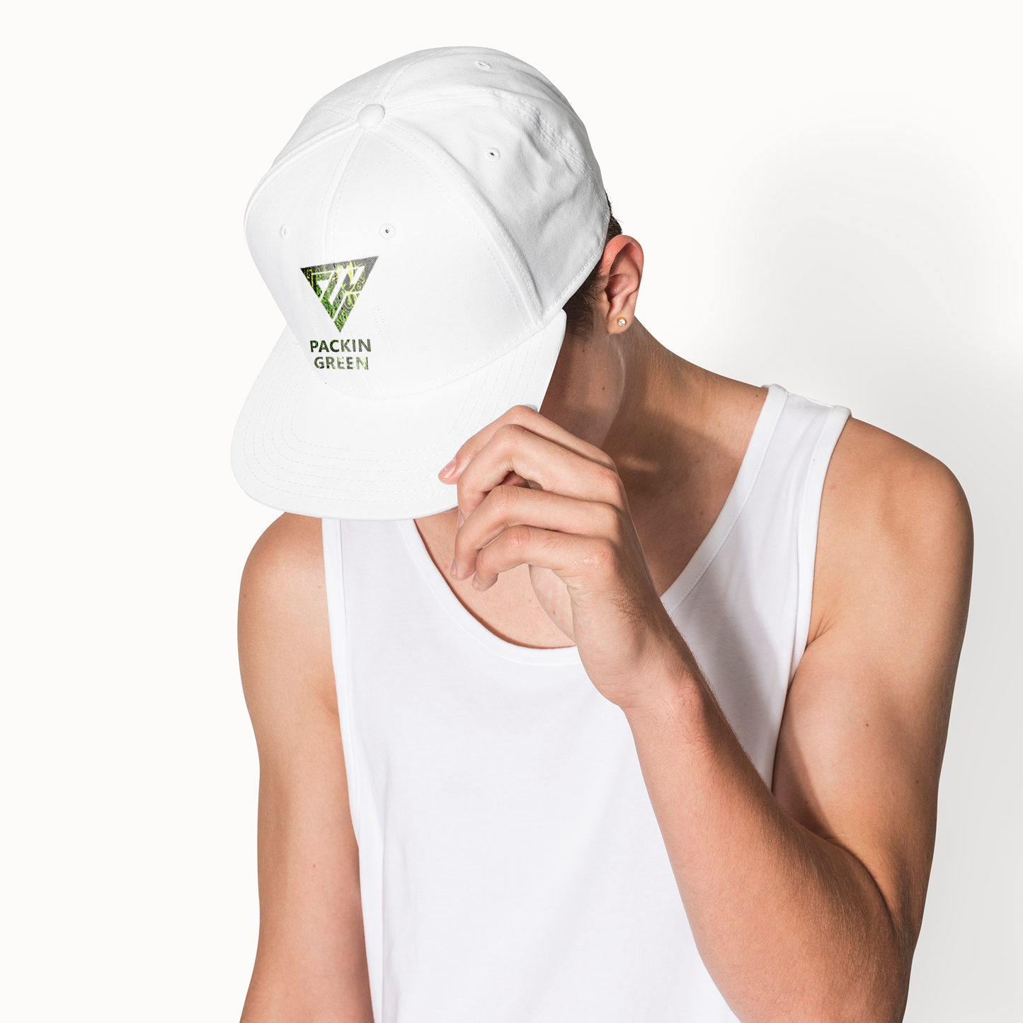 Men's Packin Green Snap Back Baseball Cap