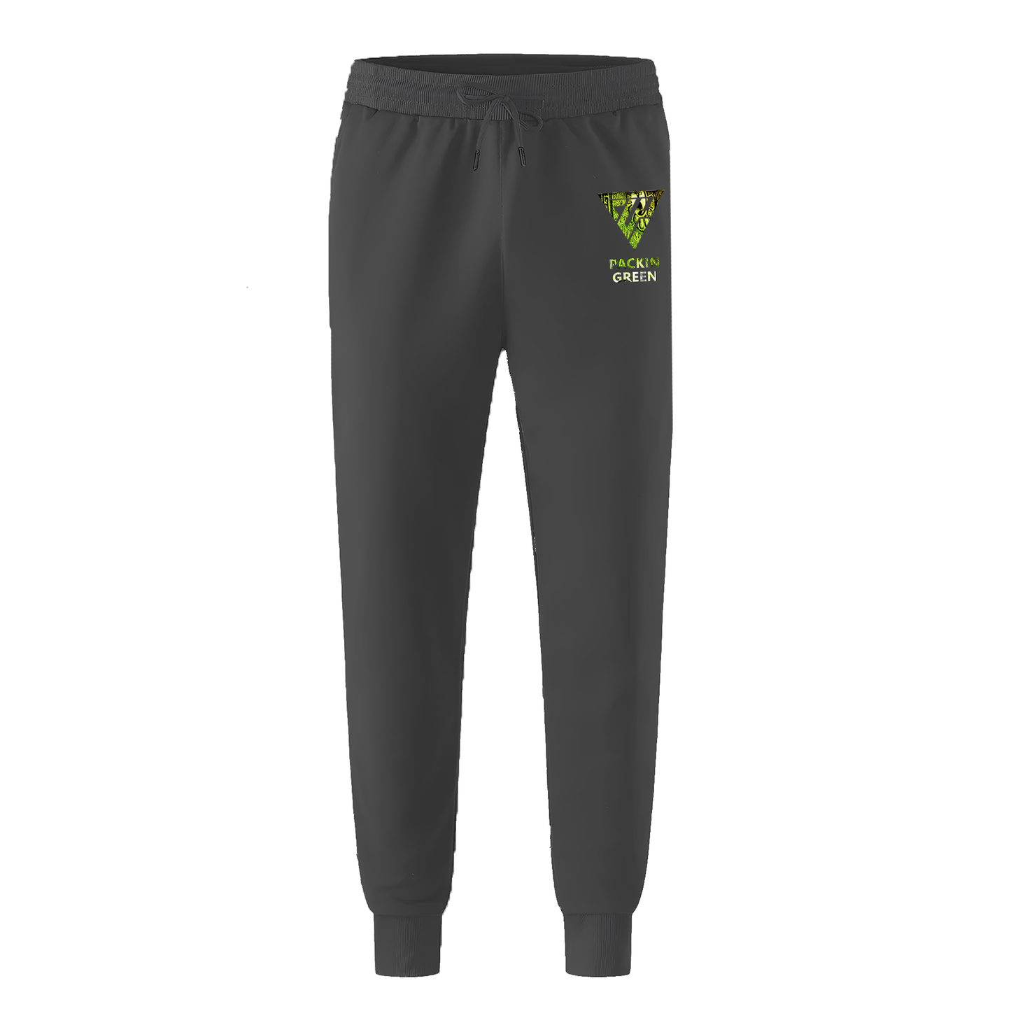 Packin Green Sports Pants Sweatpants (Black)