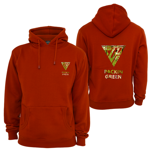 Men's Packin Green Hoodie/Pullover (Red)