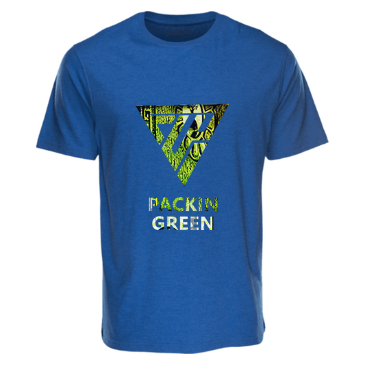 Men's Blue Packin Green Tee shirts