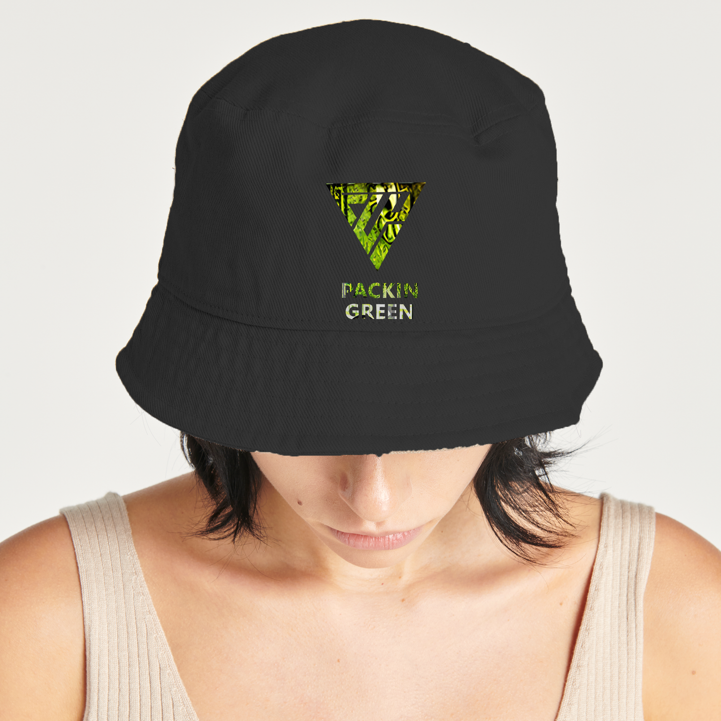 Women's Packing Green Bucket Hat