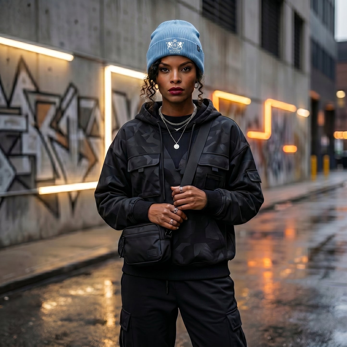 Women's Reality Laster Skull Cap