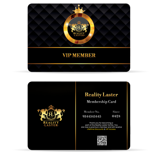 Reality Laster VIP Membership Card