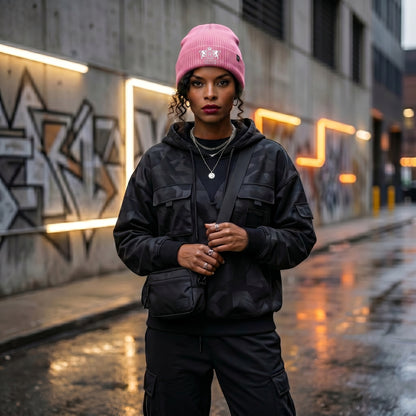 Women's Reality Laster Skull Cap