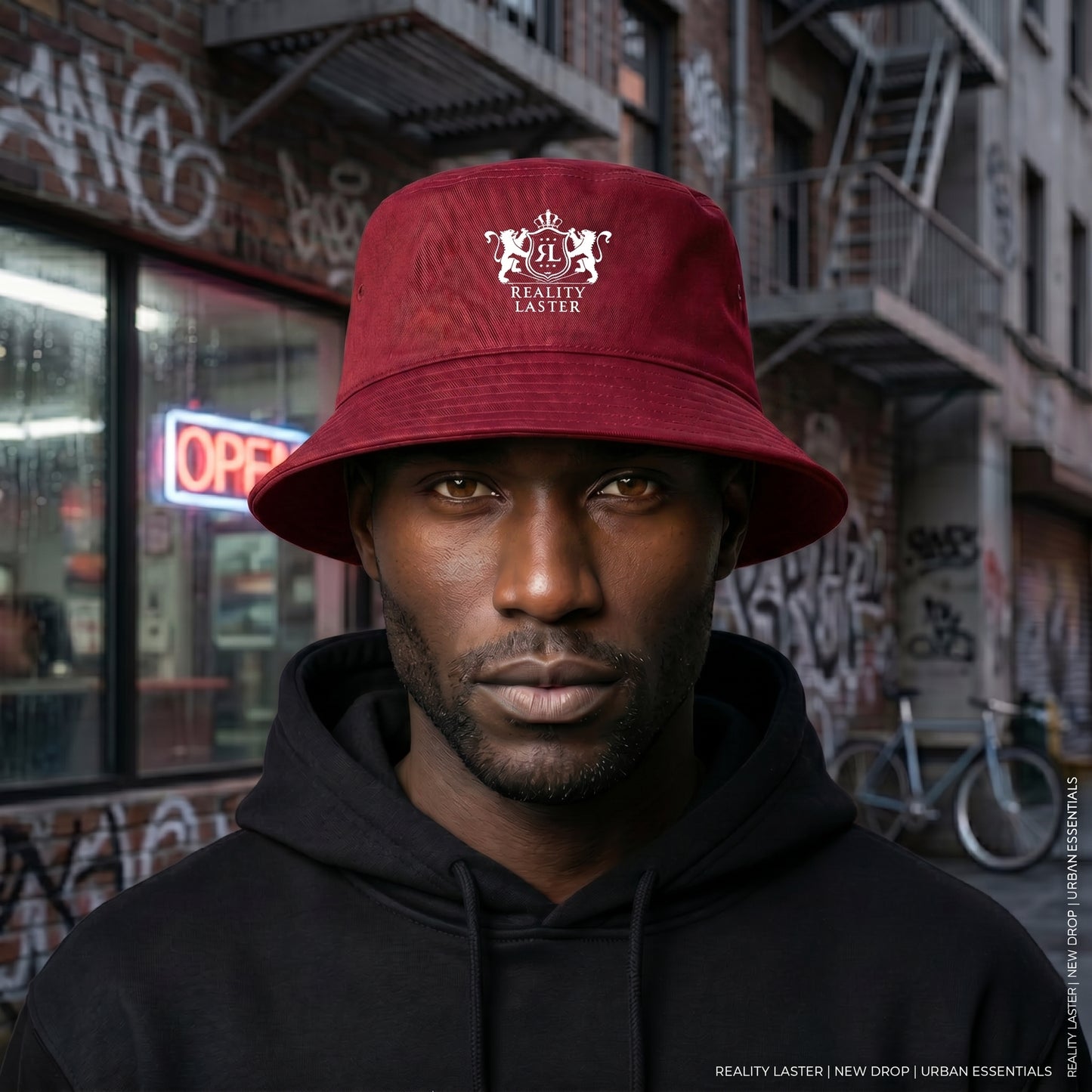 Men's Reality Laster Bucket Hat