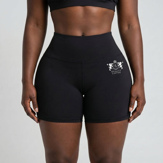 Women's Reality Laster Biker Shorts High Waisted