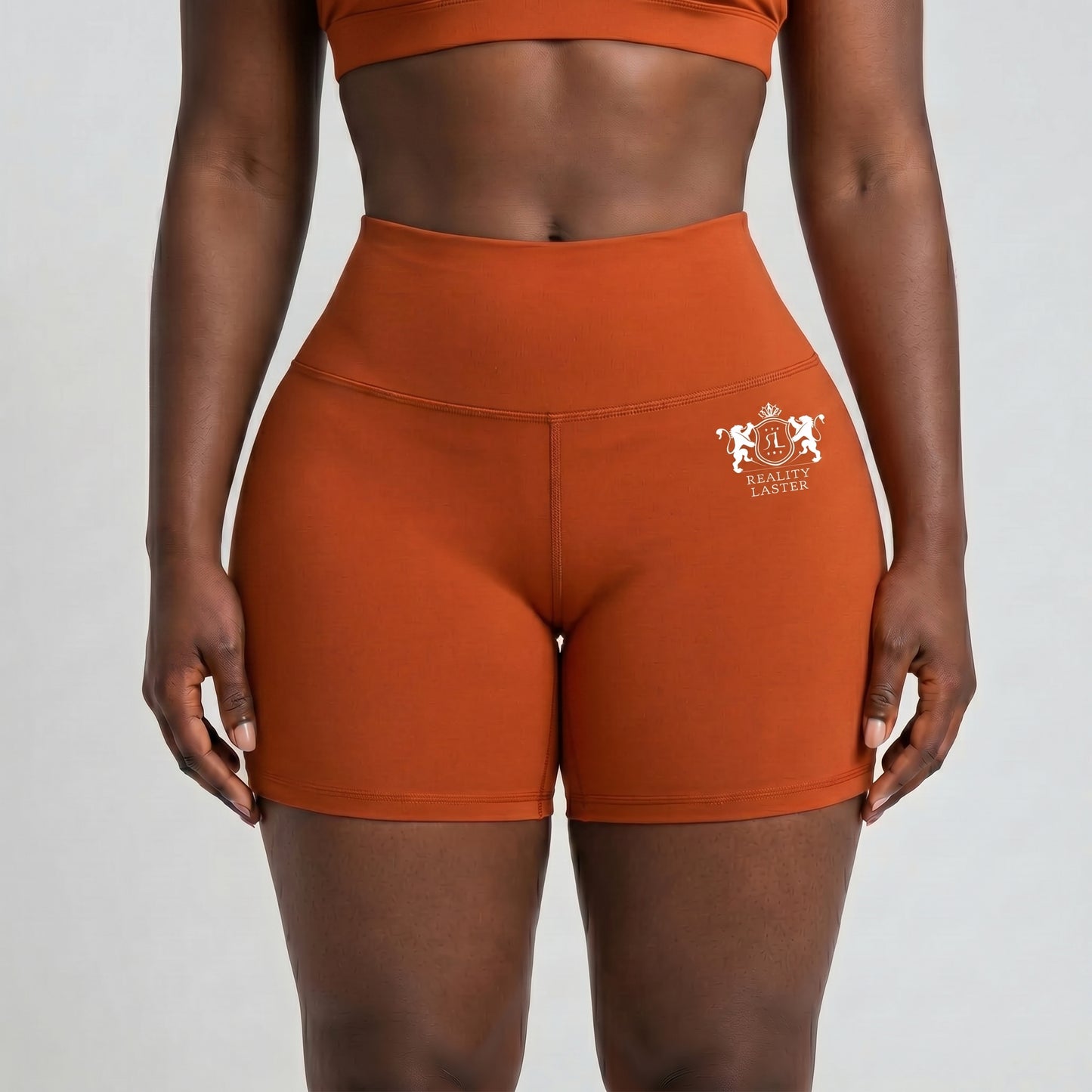 Women's Reality Laster Biker Shorts High Waisted