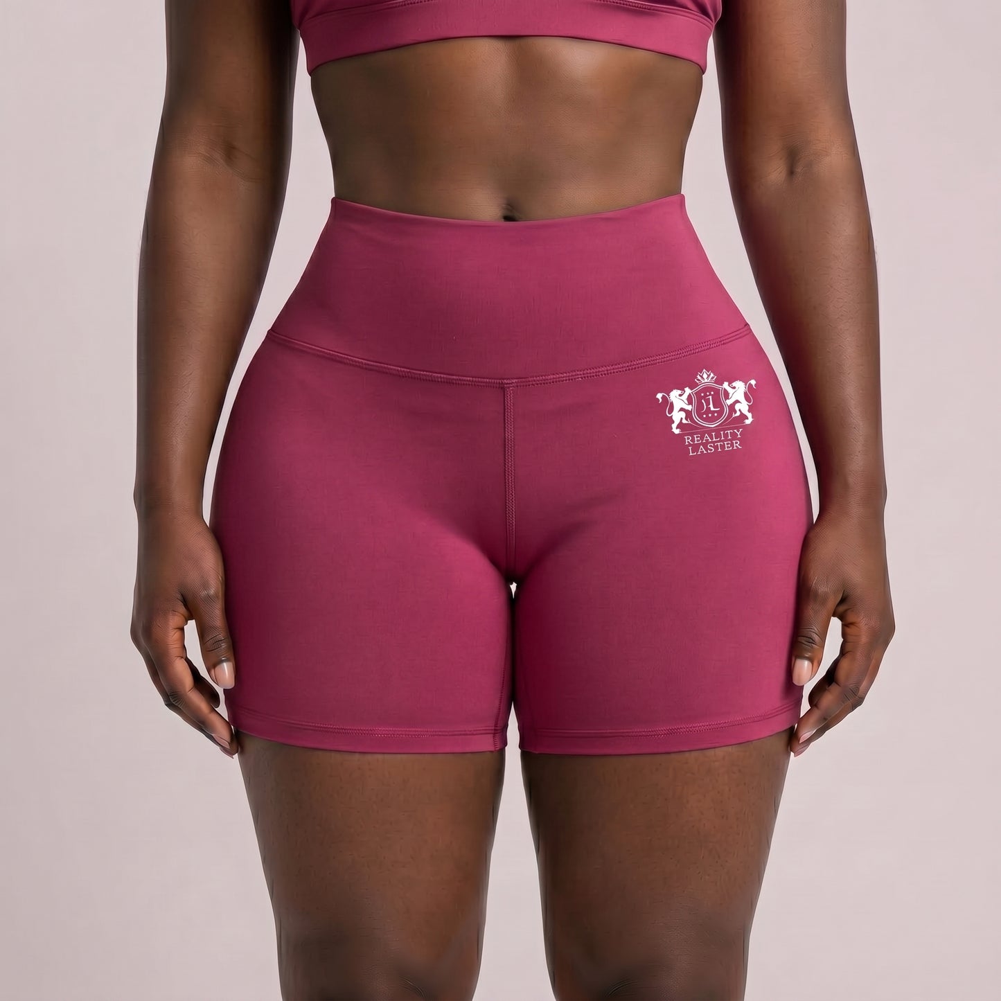 Women's Reality Laster Biker Shorts High Waisted
