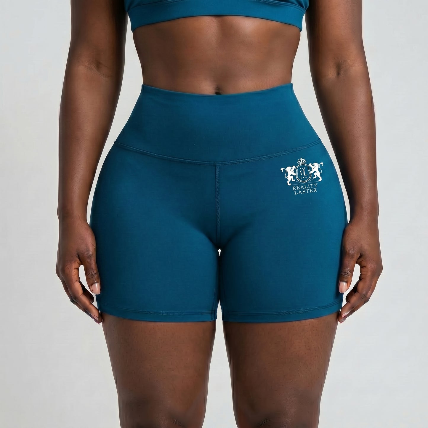 Women's Reality Laster Biker Shorts High Waisted